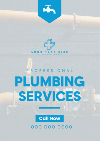 Plumbing Services Flyer Image Preview