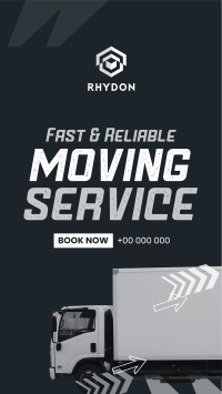 Speedy Moving Service Instagram story Image Preview