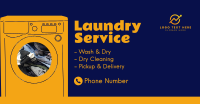 Laundry Services Facebook Ad Design