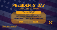 Presidents' Day Quiz  Facebook ad Image Preview