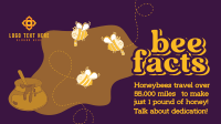 Honey Bee Facts Facebook Event Cover Design