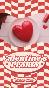 Retro Valentines Promo Instagram reel Image Preview