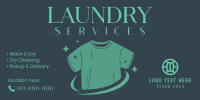 Best Laundry Service Twitter Post Design