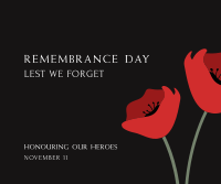 Remembrance Day Facebook post Image Preview