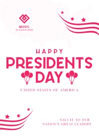 America Presidents Day Flyer Design