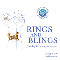 Rings and Blings Instagram Post Image Preview