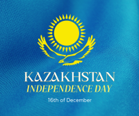 Kazakhstan Independence Day Facebook Post Design