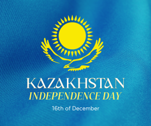 Kazakhstan Independence Day Facebook post Image Preview