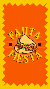 Fajita Fiesta Instagram reel Image Preview