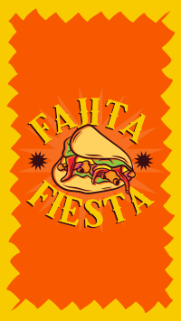 Fajita Fiesta Instagram Reel Image Preview