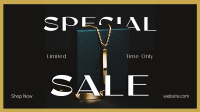 Jewelry Editorial Sale Facebook event cover Image Preview