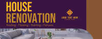 Renovation Construction Services Facebook cover Image Preview