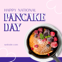 Yummy Pancake Instagram post Image Preview