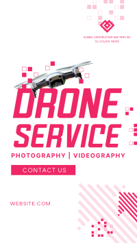 Drone Camera Service Facebook story Image Preview