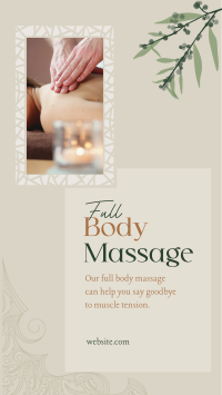 Luxe Body Massage Instagram Reel Image Preview