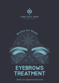 Eyebrows Treatment Poster Image Preview