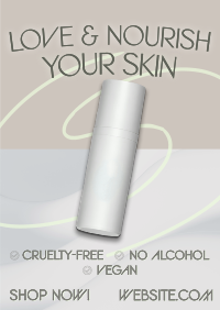 Skincare Product Beauty Flyer Design