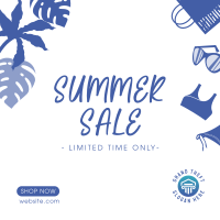 Fashion Summer Sale Instagram Post Design