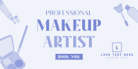Makeup Artist for Hire Twitter Post Design