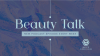 Beauty Talk Facebook event cover Image Preview