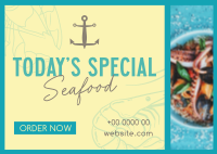 Anchor Seafood Postcard Image Preview