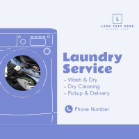 Laundry Services Instagram post Image Preview