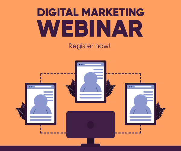 Digital Marketing Webinar Facebook Post Design Image Preview