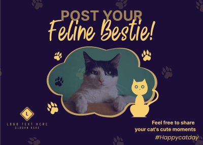 Cat Appreciation Post  Postcard Image Preview
