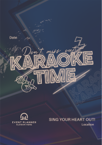 Join Karaoke Time Flyer Design