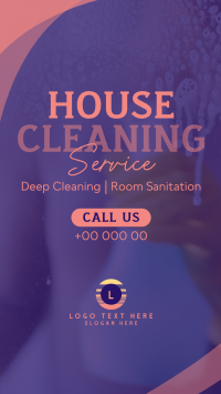 Professional House Cleaning Service TikTok video Image Preview