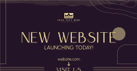 Simple Website Launch Facebook ad Image Preview