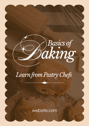 Basics of Baking Flyer Image Preview