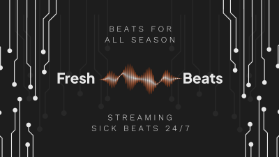 Fresh Beats YouTube cover (channel art) Image Preview