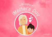 Loving Mother Postcard Design