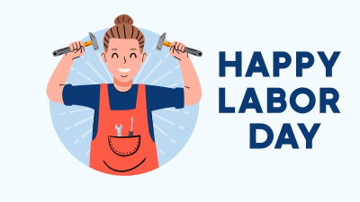 Labor Day Greeting Facebook event cover Image Preview