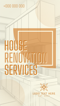 Sleek and Simple Home Renovation Instagram Reel Design