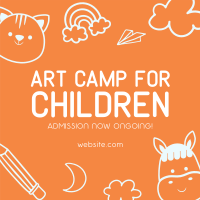 Art Camp for Kids Instagram post Image Preview
