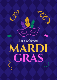 Mardi Gras Celebration Poster Image Preview