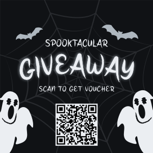 Spooktacular Giveaway Promo Instagram post Image Preview
