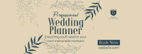 Wedding Planner Services Facebook cover Image Preview