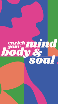 Mind Body & Soul Instagram Story Design