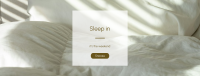 Sleep In Facebook cover Image Preview