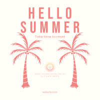 Time For Summer Instagram post Image Preview