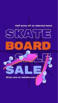 Skate Sale Instagram Story Design