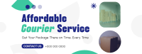 Affordable Courier Service Facebook cover Image Preview