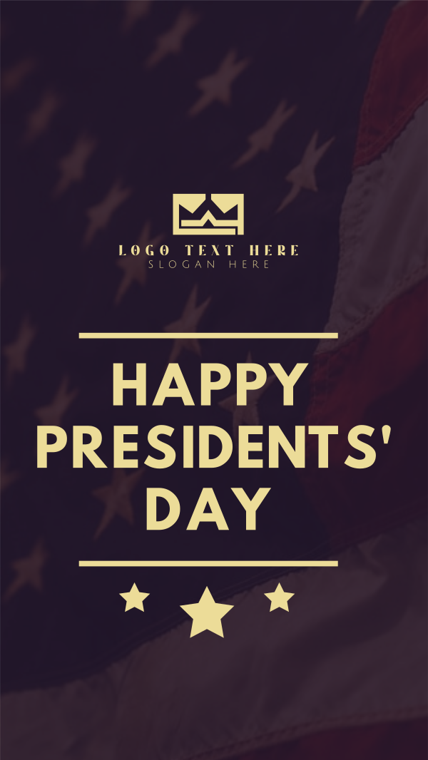 Happy Presidents Day Instagram Story Design Image Preview