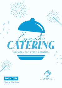 Party Catering Poster Design