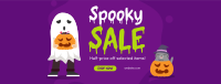 Halloween Discount Facebook Cover Design