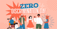 Zero Discrimination Advocacy Facebook Ad Design