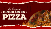 Brick Oven Pizza Facebook Event Cover Design